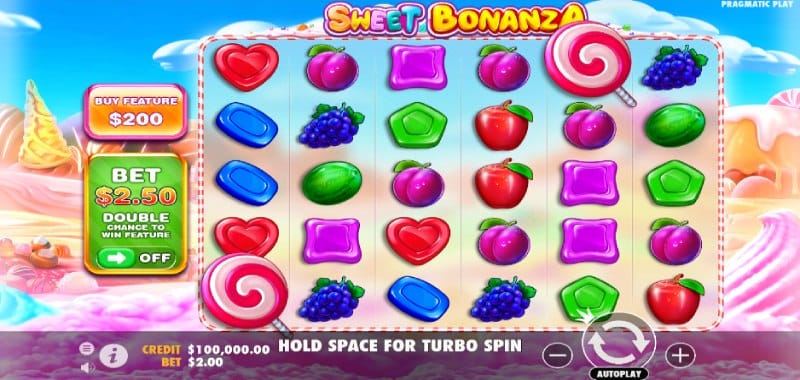 Sweet Bonanza bij BOF Casino
