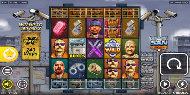 No limit gokkast San Quentin xWays