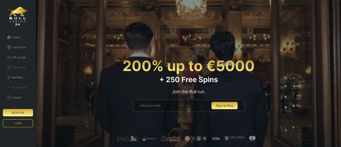 Bull Casino Beste mobiele no CRUKS casino 