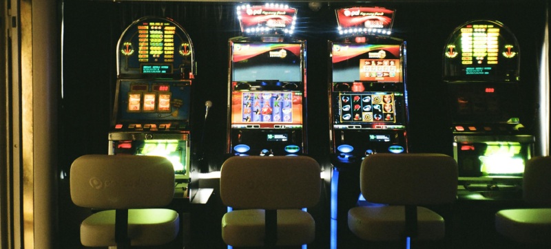 Gokkasten in een fysiek casino